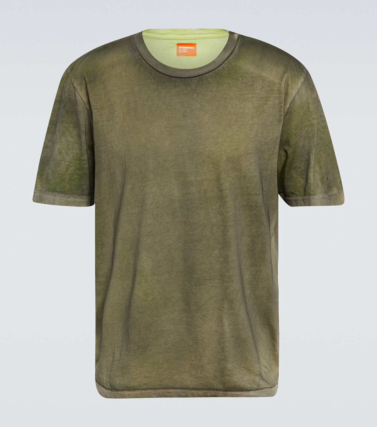 NotSoNormal - Sprayed cotton jersey T-shirt