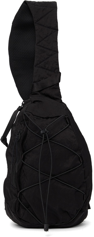 Photo: C.P. Company Black Nylon Crossbody Backpack