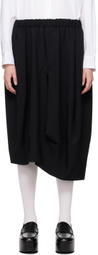 Black Comme des Garçons Black Drawstring Lounge Pants