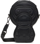BAPE Black Baby Milo PU Leather Bag
