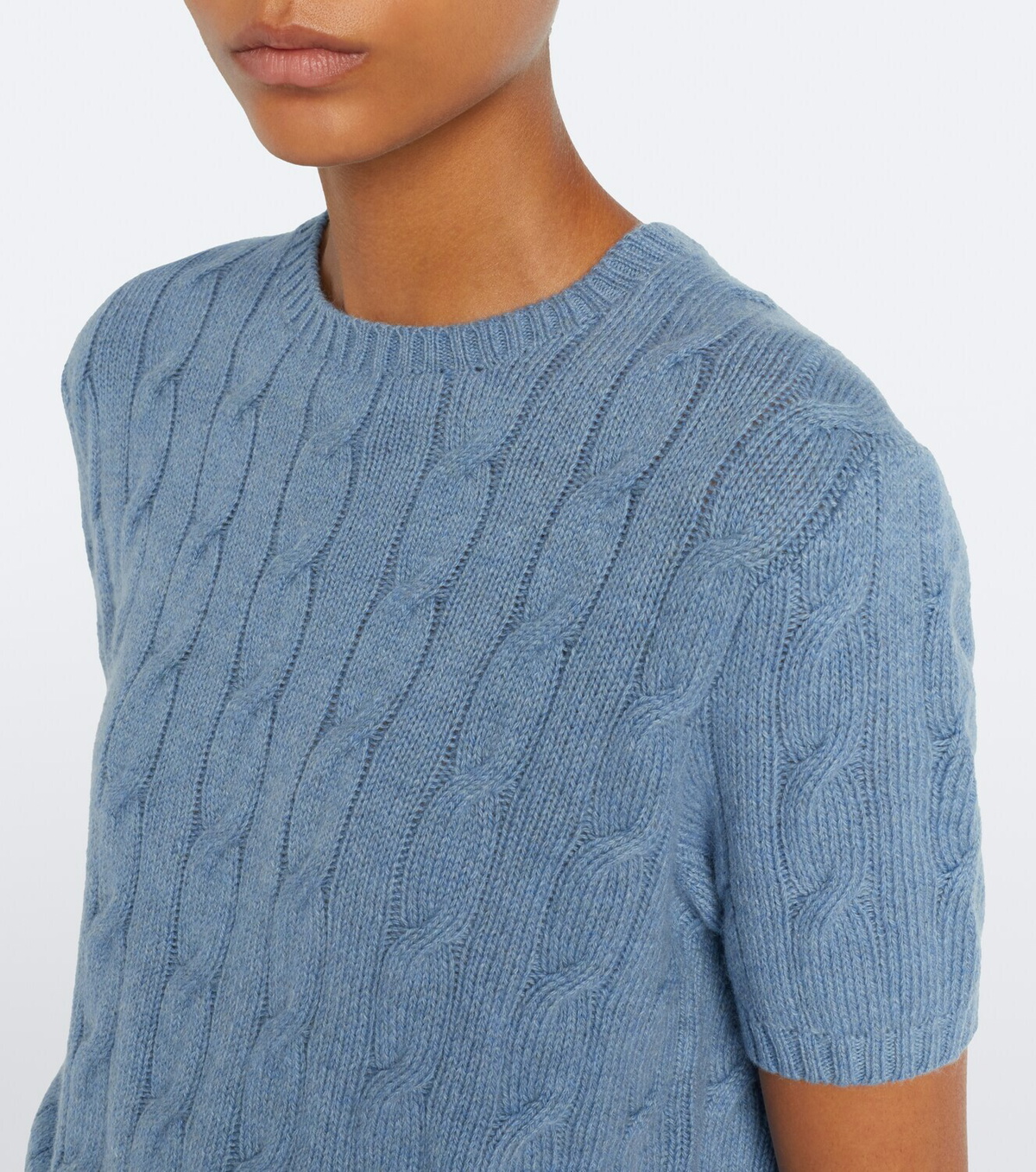 Ralph Lauren Collection Cable-knit cashmere sweater