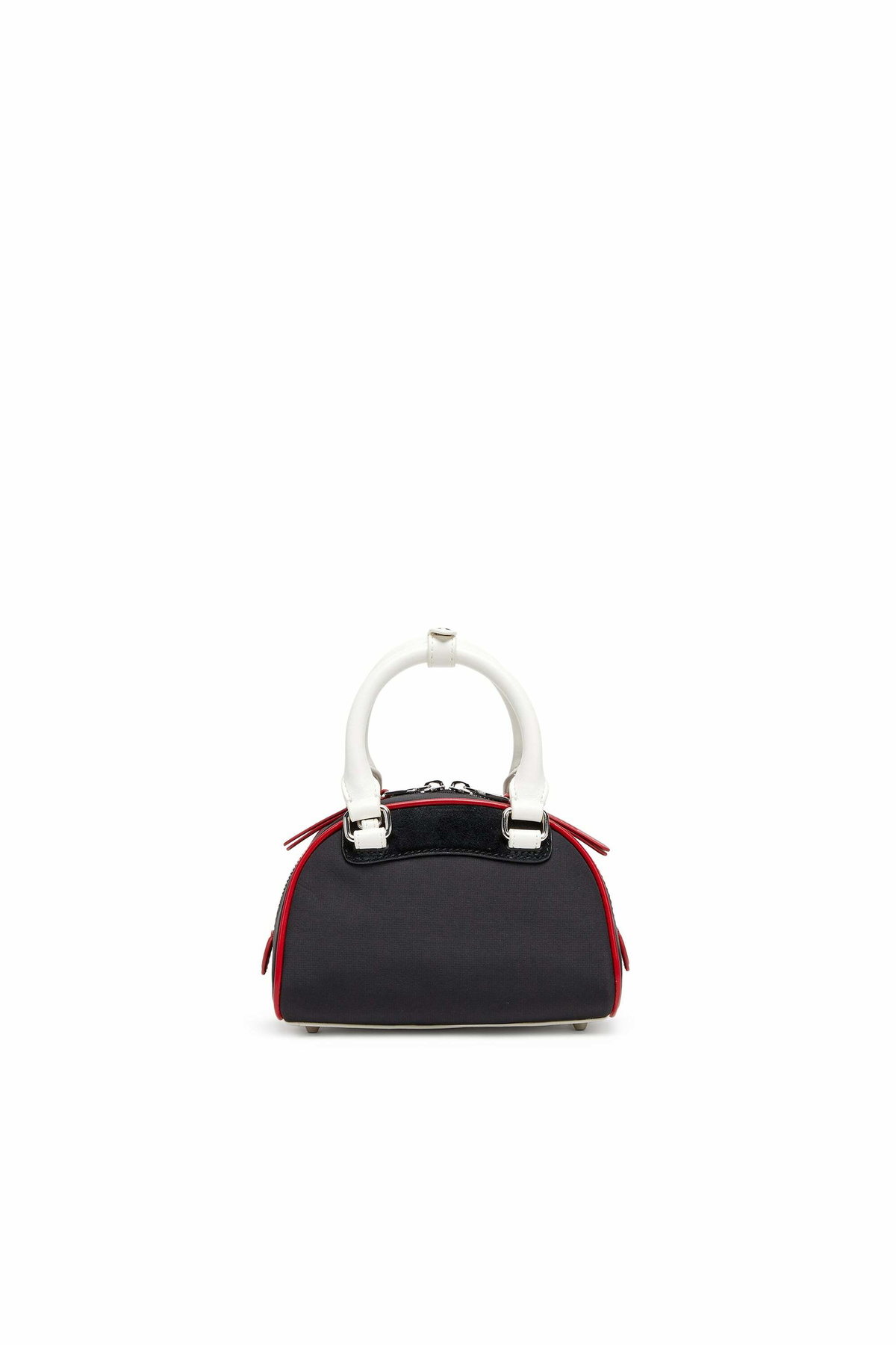 Diesel 1DR Dome-Colour-block mini bowling bag - Crossbody Bags Womens in Multicolor