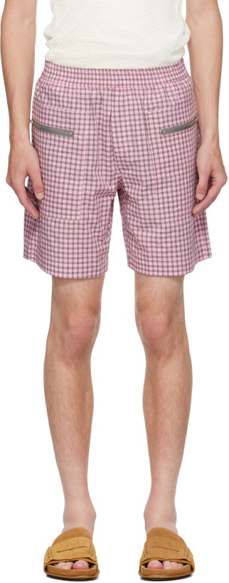 Photo: Gimaguas Pink & Green Quique Shorts