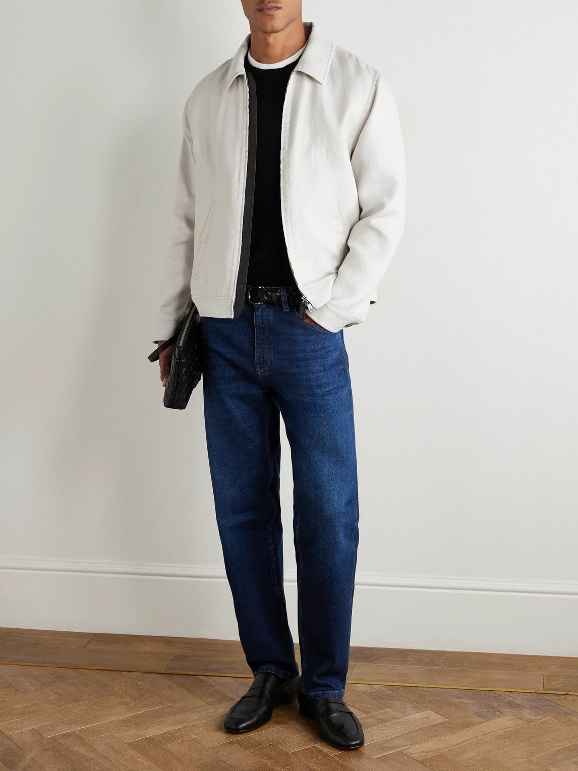 Zegna - Roccia Straight-Leg Stretch Jeans - Blue