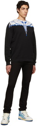 Marcelo Burlon County of Milan Black Wings Sweatshirt