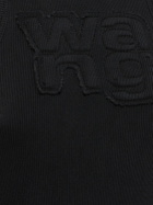 ALEXANDER WANG Ribbed Cotton Jersey Mini Dress