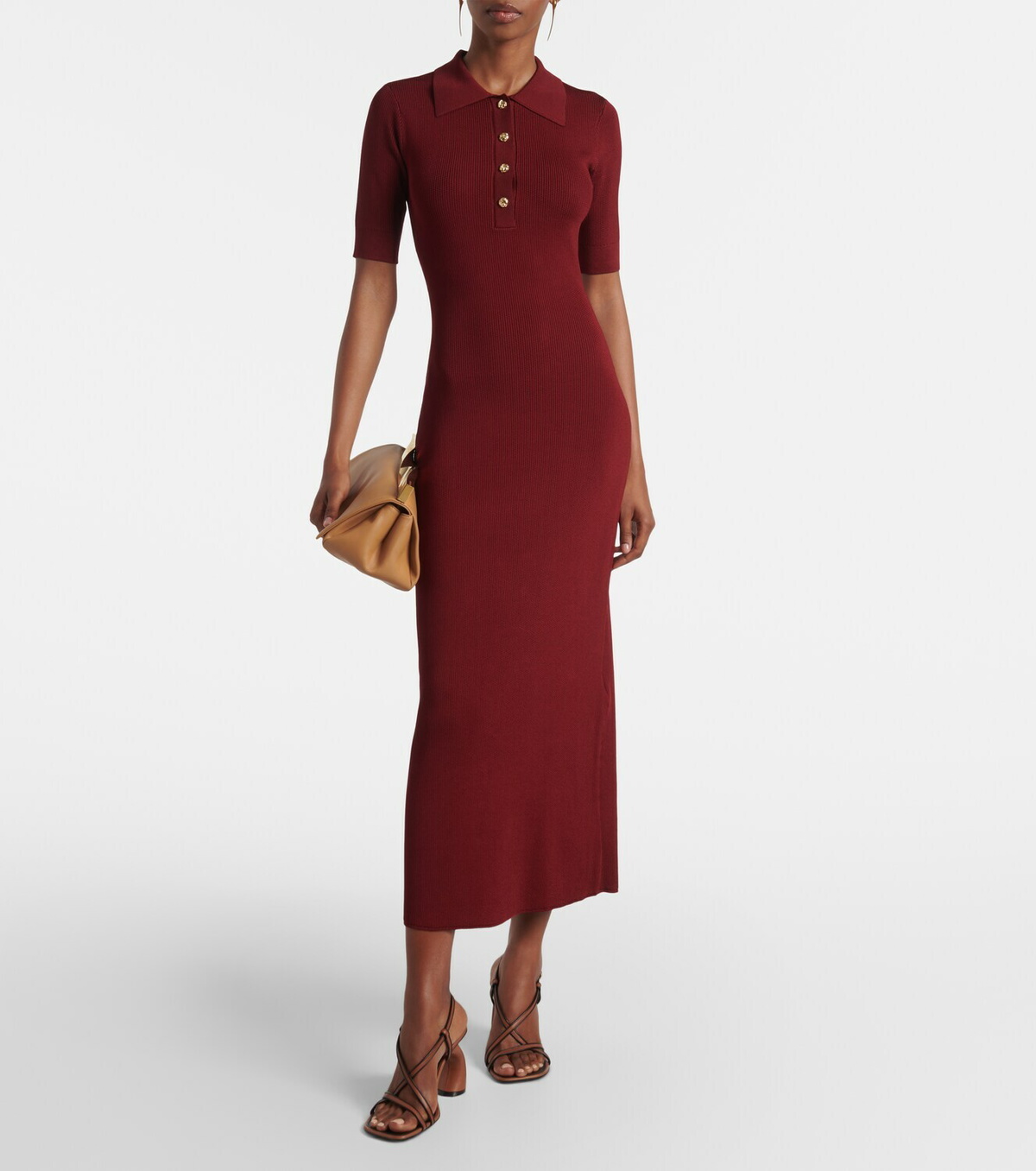 Rebecca Vallance Knitted polo dress