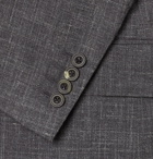 Thom Sweeney - Unstructured Wool, Silk and Linen-Blend Suit Jacket - Gray