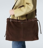 Prada Prada Bonnie suede tote bag