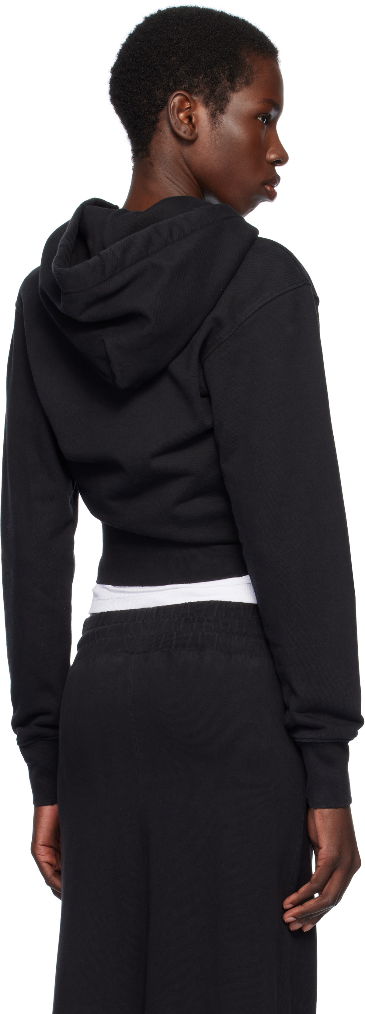 VAQUERA Black Twisted Hoodie