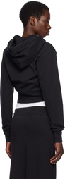 VAQUERA Black Twisted Hoodie