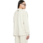 Fear of God ESSENTIALS Off-White Classic Fit Long Sleeve T-shirt