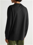 Aspesi - Supima Cotton-Jersey T-Shirt - Black