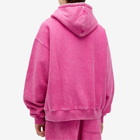 Patta Men's Basic Washed Hoodie in Fuchsia Red