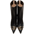 Olivier Theyskens Black Swanson Boots