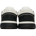 AMIRI Black & White MA Quad Debossed Classic Low Sneakers