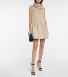 Max Mara - Shock jersey minidress