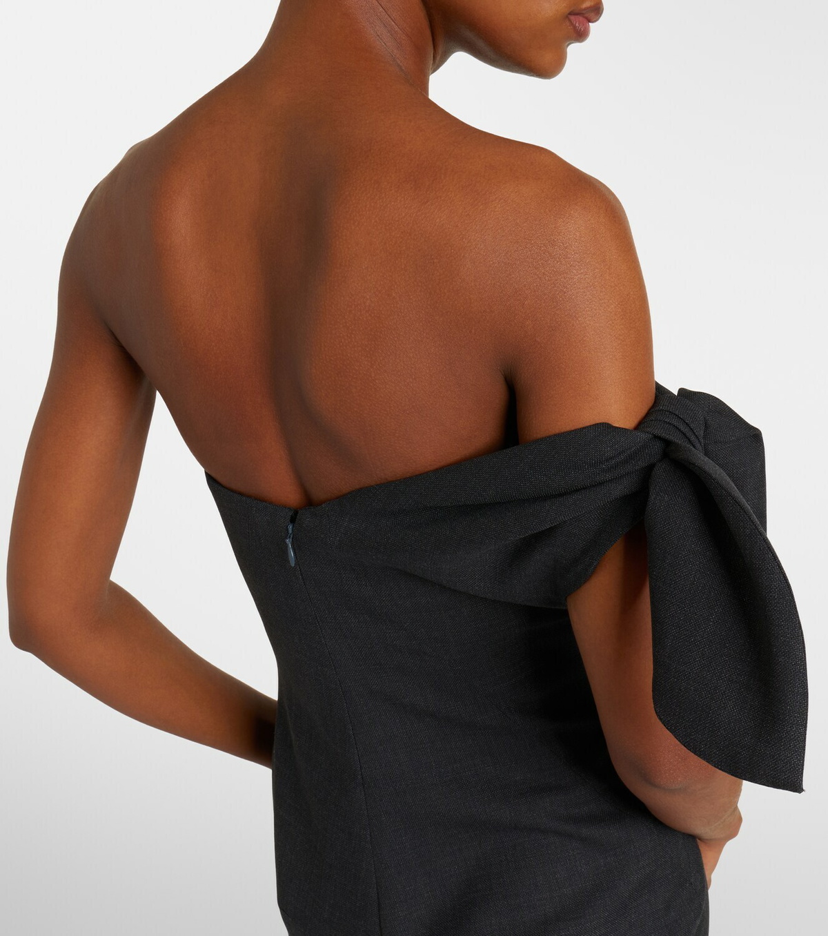 Givenchy Bow-detail wool cocktail dress