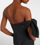 Givenchy Bow-detail wool cocktail dress