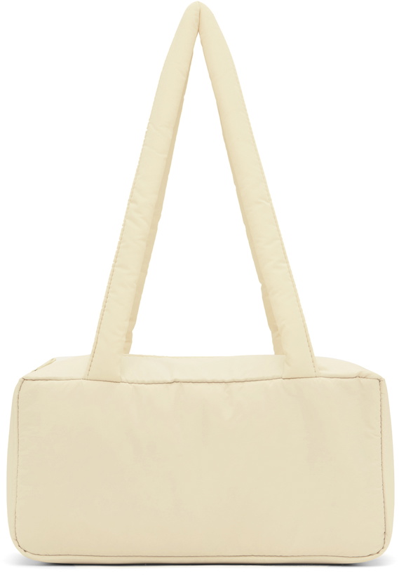 Photo: AMOMENTO Off-White Padded Square Shoulder Bag