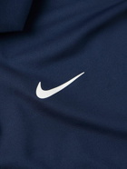 Nike Golf - Tour Logo-Print Dri-FIT Golf Polo Shirt - Blue