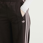 Adidas Women's Firebird Loose Trackpants in Aurora Coffee/Sandy Pink