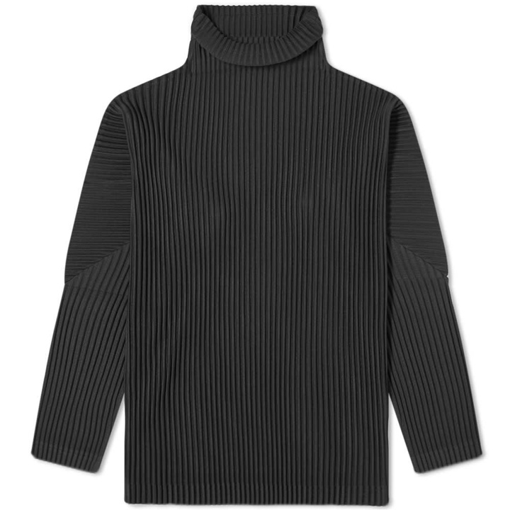 Photo: Homme Plissé Issey Miyake Pleated Roll Neck