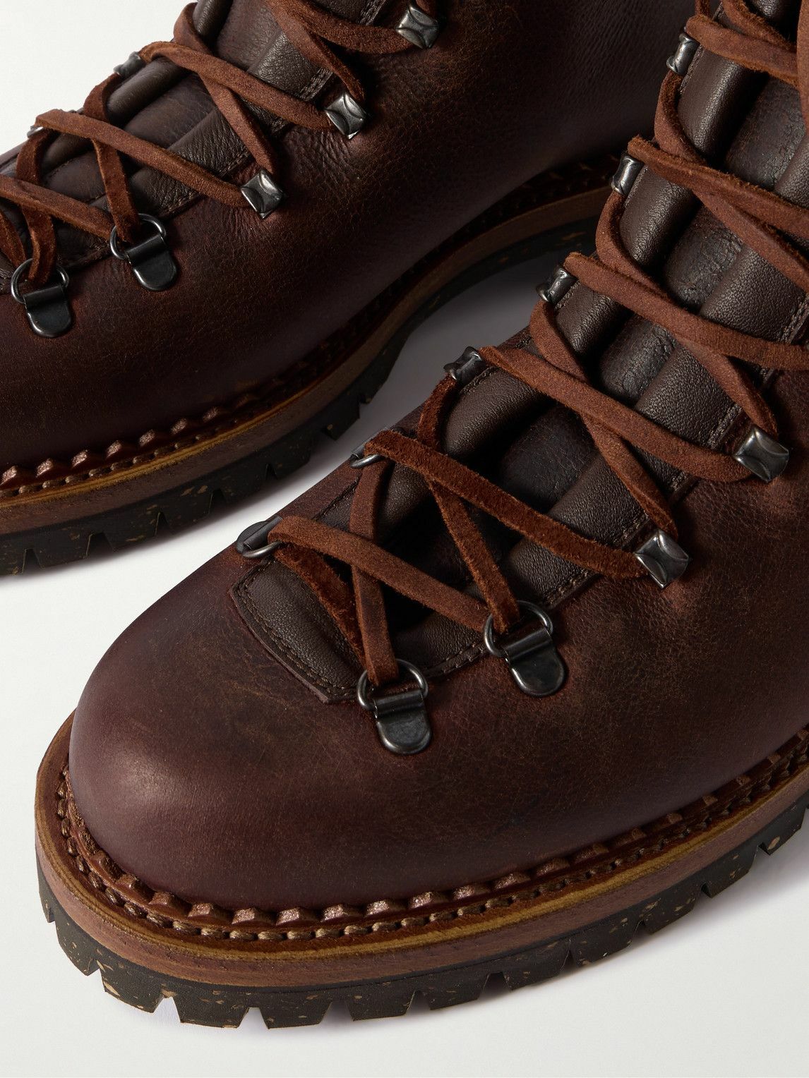 Yuketen - Vettore Leather Boots - Brown