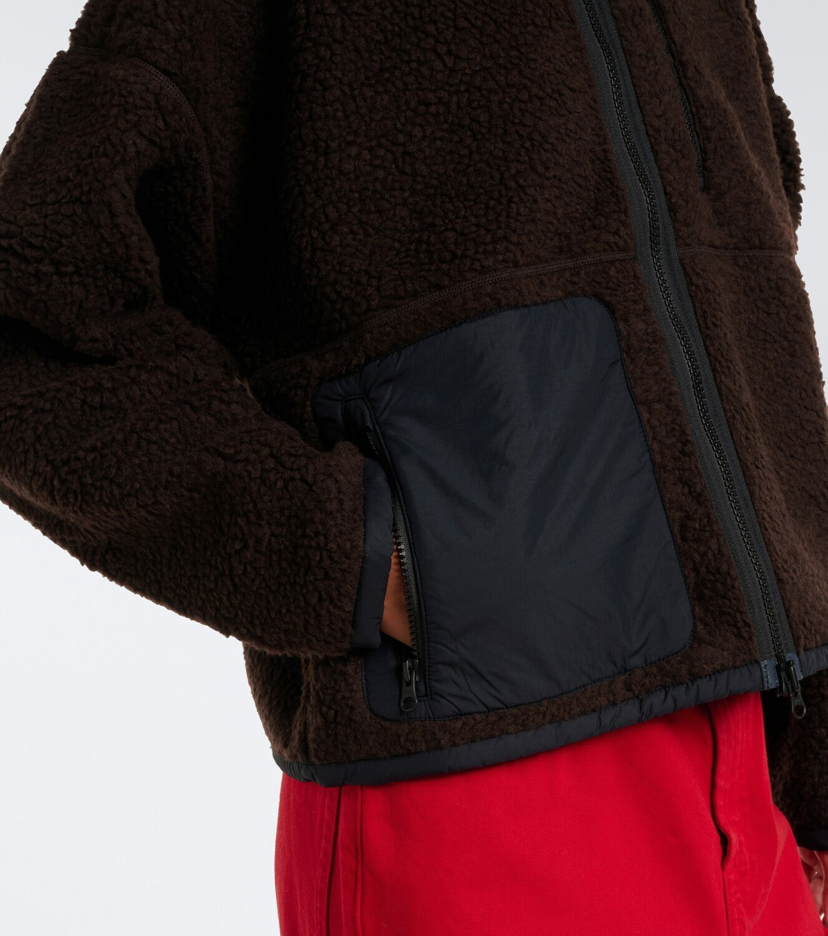 Canada Goose Simcoe wool-blend fleece jacket