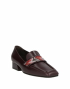 Missoni Womens Loafers Burgundy