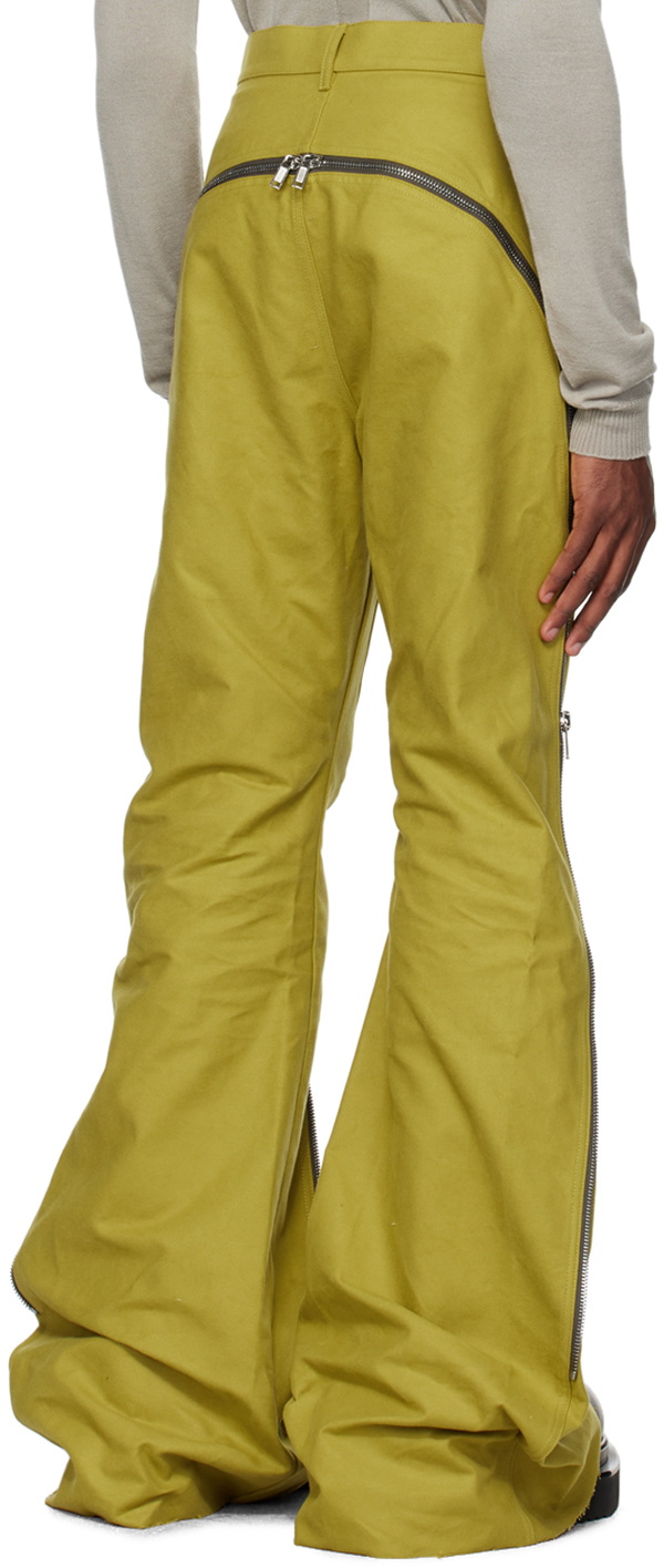 Rick Owens Yellow Bolan Banana Trousers Rick Owens