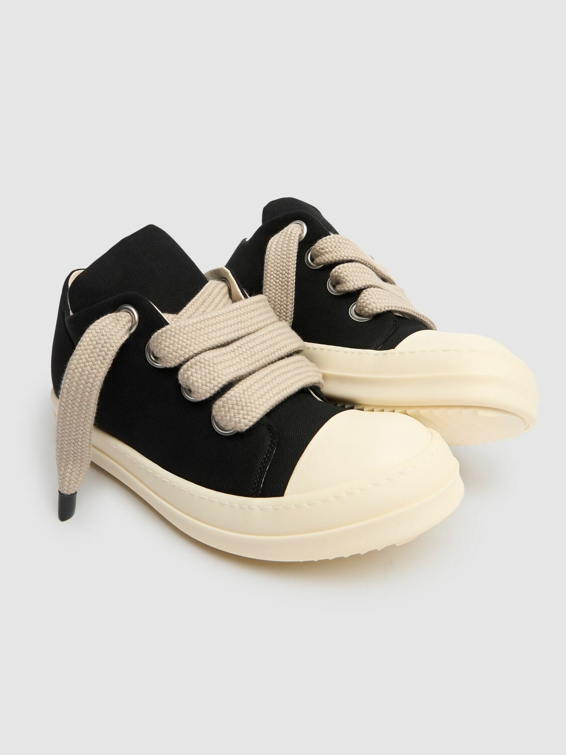 RICK OWENS DRKSHDW Jumbo Lace Puffer Low Sneaks Rick Owens