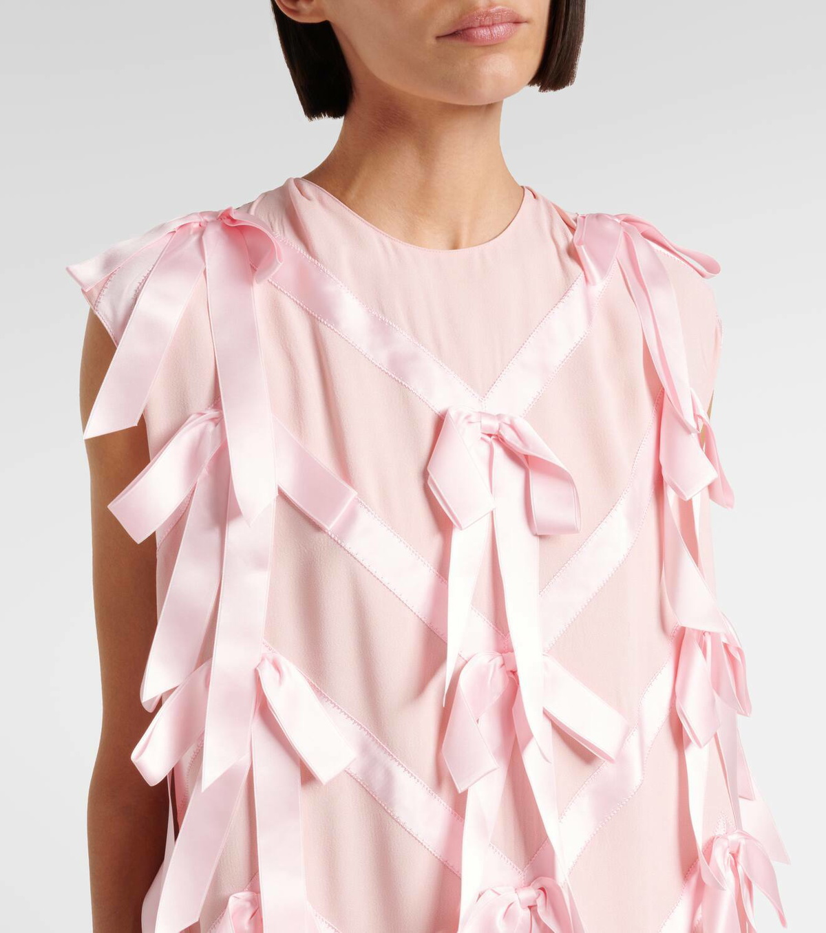 Prada Ribbon midi dress