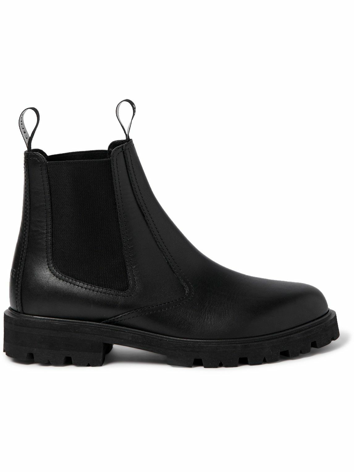 CELINE - Margaret Leather Chelsea Boots - Black
