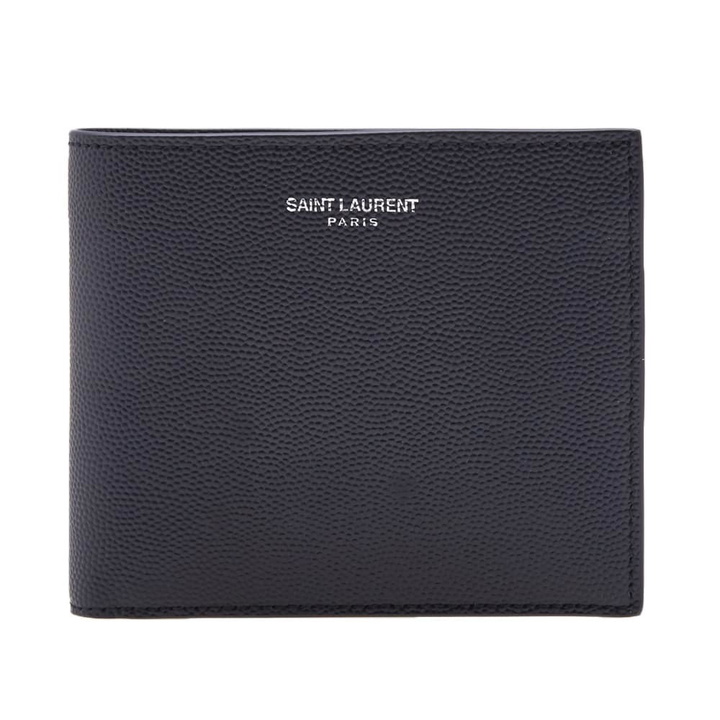 Photo: Saint Laurent Grain Leather Billfold Wallet