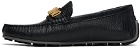 Moschino Black Driver Loafers
