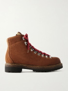 Visvim - Whymper Folk Distressed Leather Lace-Up Boots - Brown