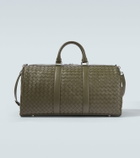 Bottega Veneta Intrecciato leather duffel bag