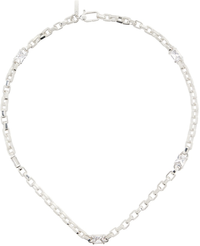 Photo: Hatton Labs Silver Solitaire Chain Necklace