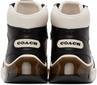 Coach 1941 Off-White & Black Citysole High Sneakers