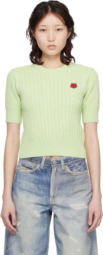 Photo: Kenzo Green Kenzo Paris 'Boke Flower' Short Sleeve T-shirt
