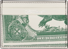 Off-White Off-White & Green Off Currency Card Holder