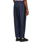 3.1 Phillip Lim Navy and Burgundy Double Track Lounge Pants