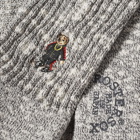 Rostersox Bear Socks in Grey