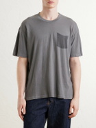 Cherry Los Angeles - Printed Cotton-Jersey T-Shirt - Gray