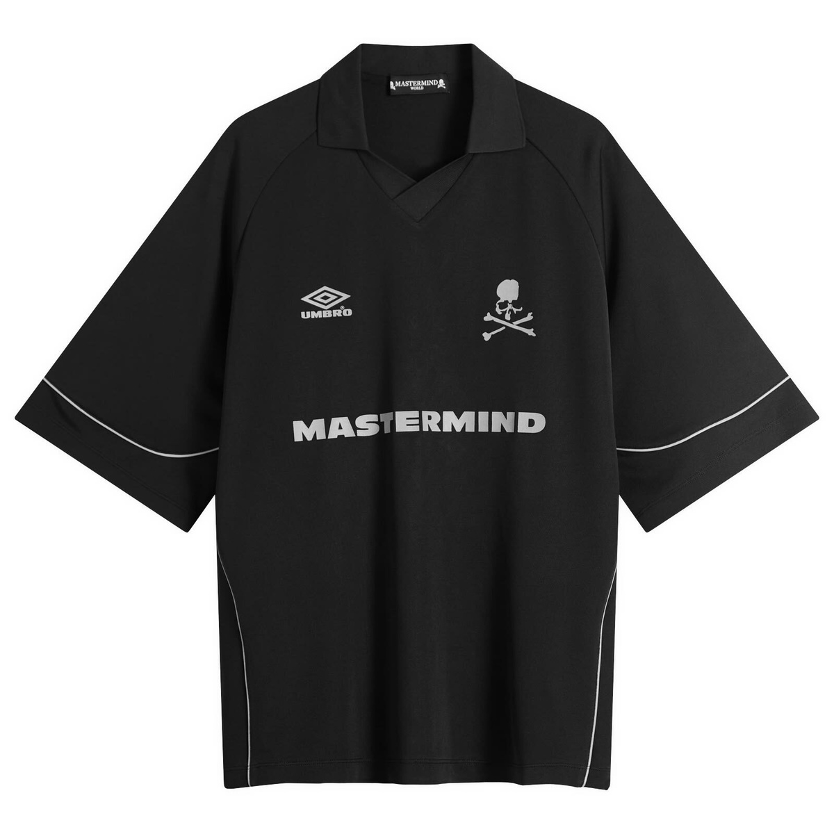 トップス mastermind umbro SS GAME SHIRT L MASTERMIND WORLD Men's x Umbro Short Sleeve Game Shirt in Black