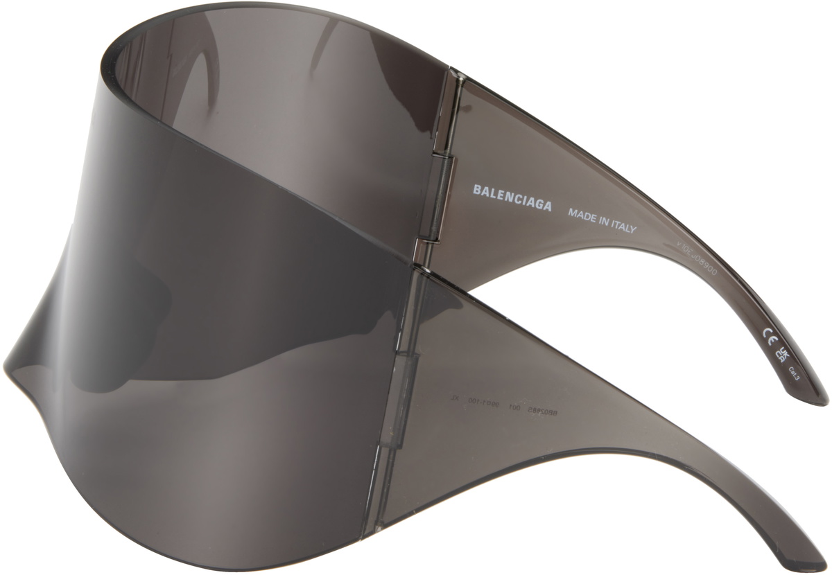 【BALENCIAGA】PANTHER MASK サングラス Panther Mask Sunglasses in Black | Balenciaga US