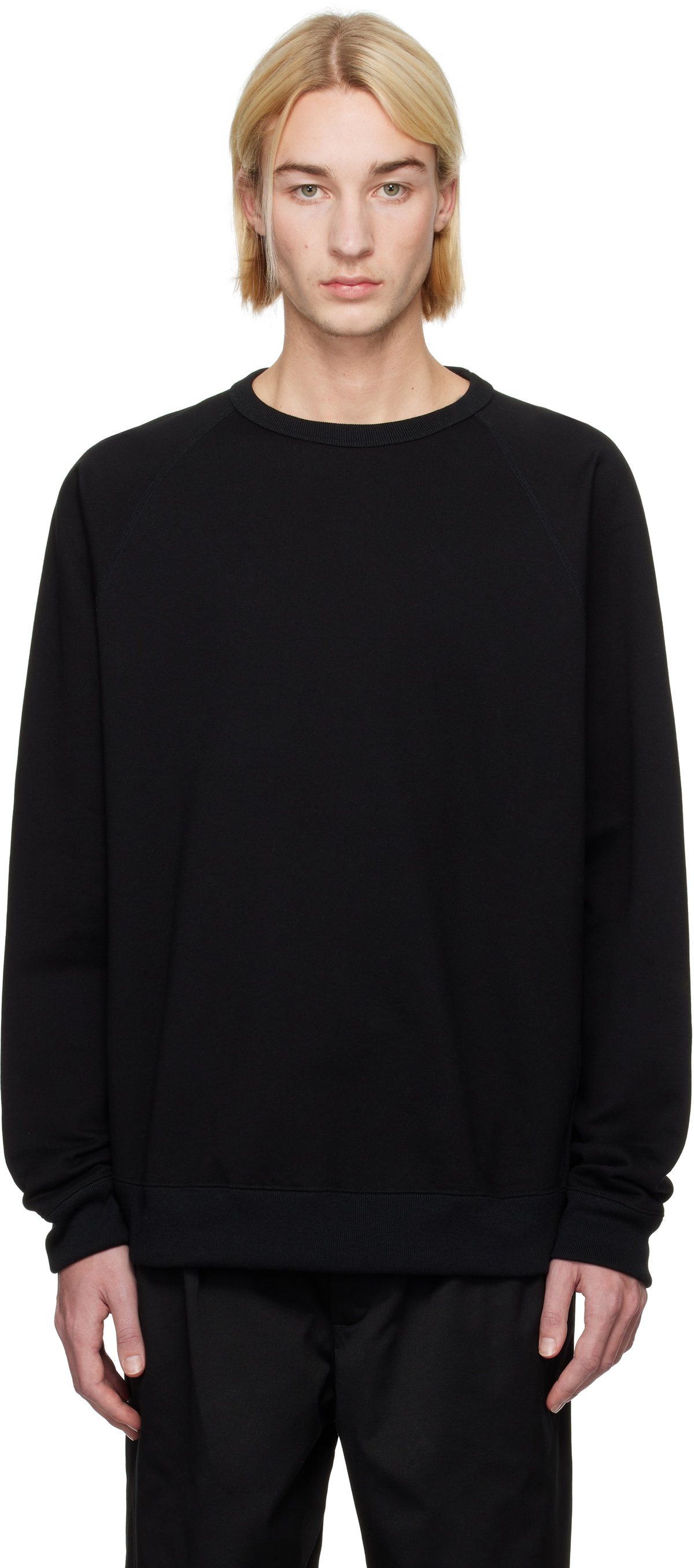 nanamica Black Alphadry Sweatshirt Nanamica