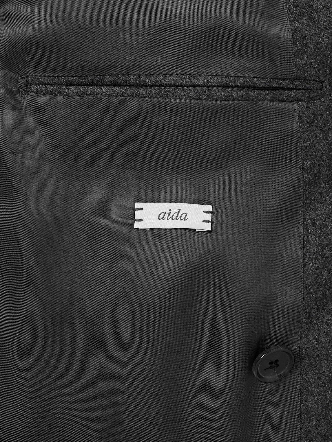 Caruso - Double-Breasted Wool Blazer - Gray