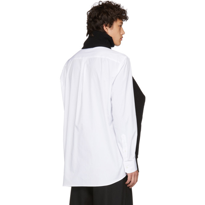 Raf Simons Black Single Panel Patch Turtleneck Raf Simons